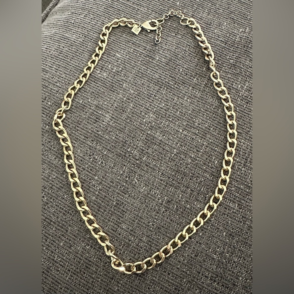 Bill Blass Gold Link Necklace NWT - Picture 5 of 6
